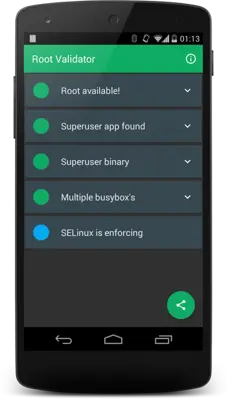 Root Validator android App screenshot 1